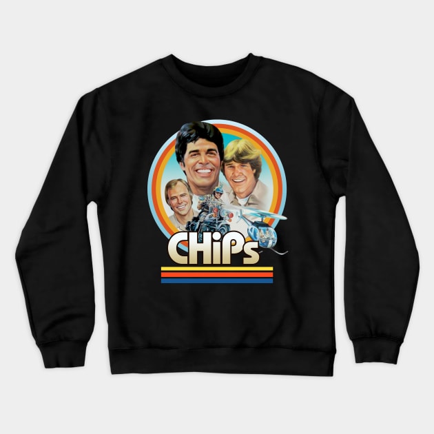 CHiPs Crewneck Sweatshirt by Trazzo